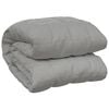 vidaXL Couverture lest&eacute;e Gris 220x240 cm 11 kg Tissu