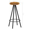 vidaXL Meuble de bar 5 pcs Bois massif de manguier 120x60x107 cm