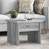 vidaXL Table basse Gris Sonoma 55 x 54,5 x 45 cm Bois d'ingénierie