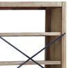vidaXL Biblioth&egrave;que 7 niveaux 80x30x200 cm Bois solide d'acacia