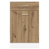 vidaXL Armoire à tiroirs "Lyon" Chêne artisanal 40 x 46 x 81,5 cm Bois d'ingénierie