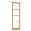 vidaXL Porte coulissante ORKDAL Naturel 78 x 232 cm