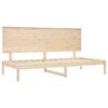 vidaXL Lit de jour sans matelas 90x200 cm bois de pin massif
