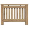 vidaXL Cache-Radiateur Ch&ecirc;ne artisanal 112 x 19 x 81,5 cm
