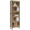 vidaXL Biblioth&egrave;que 2 pcs Ch&ecirc;ne artisan 80 x 30 x 155 cm