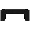 vidaXL Table basse Ch&ecirc;ne noir 110 x 50 x 41 cm Bois d'ing&eacute;nierie