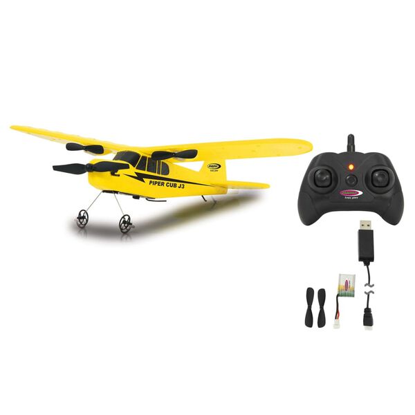 JAMARA Avion t&eacute;l&eacute;command&eacute; Piper J3-Cub 2,4 GHz