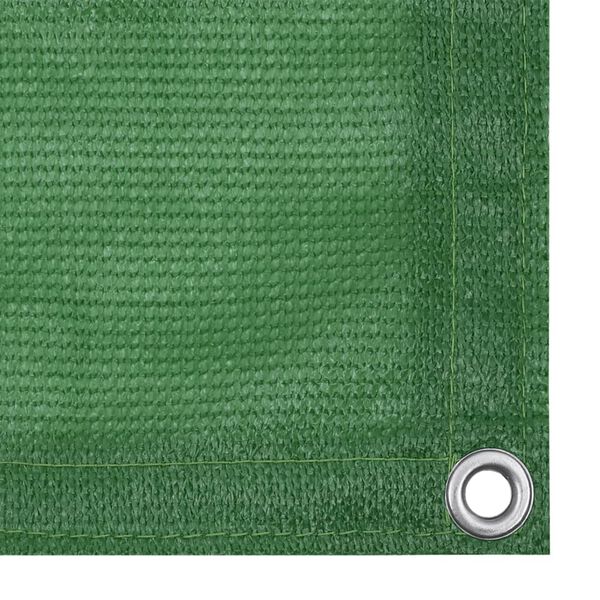 vidaXL &Eacute;cran de balcon Vert clair 75x500 cm PEHD