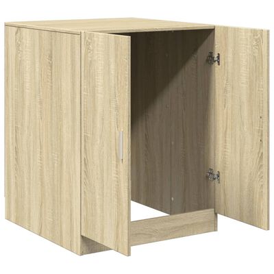 vidaXL Meuble pour machine à laver chêne sonoma 70,5x71,5x91,5 cm