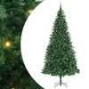 vidaXL Sapin de No&euml;l artificiel Vert 300 cm PVC, m&eacute;tal et plastique