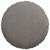 vidaXL Coussins de si&egrave;ge 2 pcs Gris clair &Oslash; 60 cm