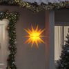 vidaXL Lumi&egrave;res de No&euml;l avec LED 3 pcs pliable jaune 57 cm