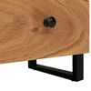 vidaXL Tables de chevet 2 pcs 40x33x46 cm Bois d'acacia massif