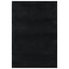 vidaXL Tapis shaggy noir 240x305 cm polyester
