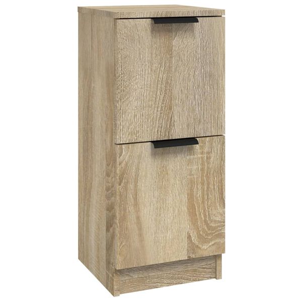 vidaXL Buffet Ch&ecirc;ne sonoma 30x30x70 cm Bois d'ing&eacute;nierie