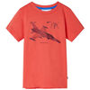 T-shirt pour enfants rouge clair 116