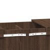 vidaXL Table basse ch&ecirc;ne marron 80x55x40 cm bois d'ing&eacute;nierie