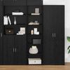 vidaXL Armoire Ch&ecirc;ne noir 50 x 41 x 185 cm Bois d'ing&eacute;nierie