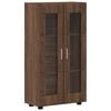 vidaXL Buffet FLORIN 55,5 x 29 x 100 cm Ch&ecirc;ne brun Bois d'ing&eacute;nierie