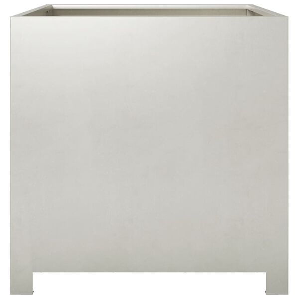 vidaXL Jardini&egrave;re 50x50x50 cm acier inoxydable