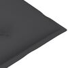 vidaXL Chaises inclinables de jardin et coussins lot de 4 Teck solide