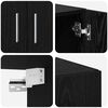 vidaXL Armoire de rangement 3 pcs Ch&ecirc;ne noir