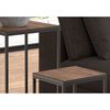 Rousseau Ensemble de tables d'appoint 2 pcs Madeira Bois de Mangolia