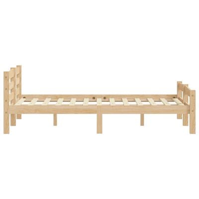 vidaXL Cadre de lit sans matelas bois massif de pin 180x200 cm