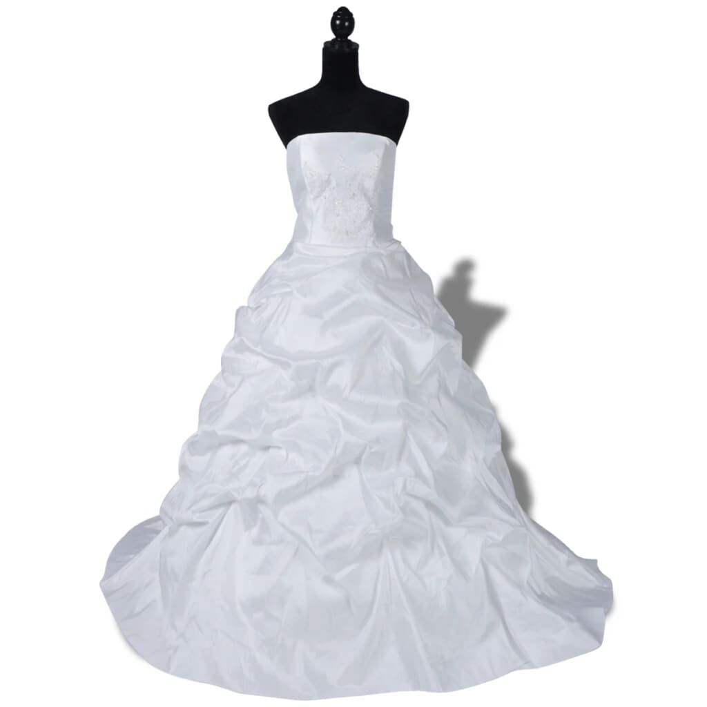 robe blanche taille 34