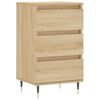 vidaXL Buffet ch&ecirc;ne sonoma 40x35x70 cm bois d'ing&eacute;nierie
