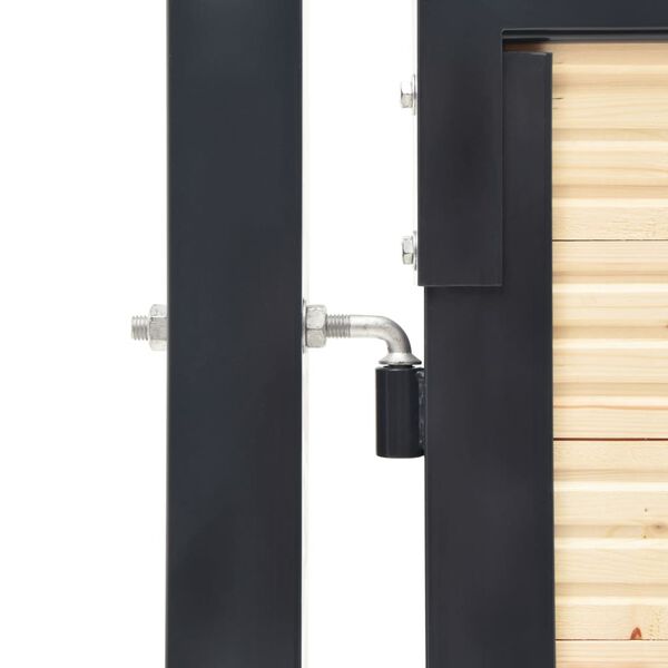 vidaXL Lattes de cl&ocirc;ture 64 pcs 89 cm bois massif d'&eacute;pic&eacute;a