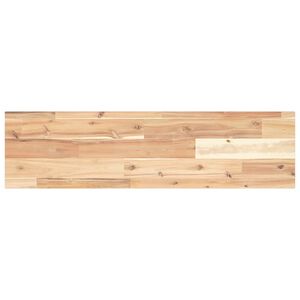vidaXL Dessus de table 80x20x2 cm rectangulaire bois massif d'acacia