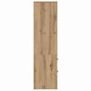 vidaXL Haut Armoire avec tiroir Ch&ecirc;ne artisanal 45,5 x 34 x 127 cm