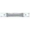 vidaXL Spot de plafond avec des projecteurs Blanc 38 x 6 x 16 cm M&eacute;tal