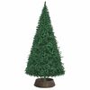 vidaXL Collier de sapin de No&euml;l Noir 105 x 105 x 28 cm Jacinthe d'eau