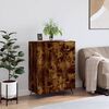 vidaXL Buffet ch&ecirc;ne fum&eacute; 69,5x34x90 cm bois d'ing&eacute;nierie
