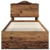 vidaXL Cadre de lit Bois ancien 100 x 200 cm Pin massif
