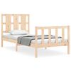 vidaXL Cadre de lit sans matelas 100x200 cm bois massif de pin