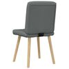 vidaXL Chaises &agrave; manger lot de 6 gris fonc&eacute; tissu