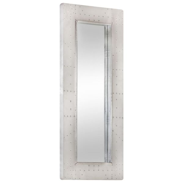 vidaXL Miroir de style aviation 110x50 cm M&eacute;tal