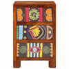 vidaXL Table de chevet 40x40x60 cm bois d'acacia massif