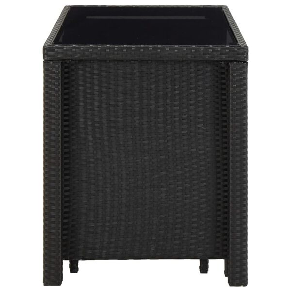 vidaXL Ensemble &agrave; manger d'ext&eacute;rieur 5pcs avec coussins R&eacute;sine tress&eacute;e