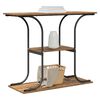 vidaXL Table console Bois ancien 101 x 35 x 80,5 cm Bois d'ing&eacute;nierie