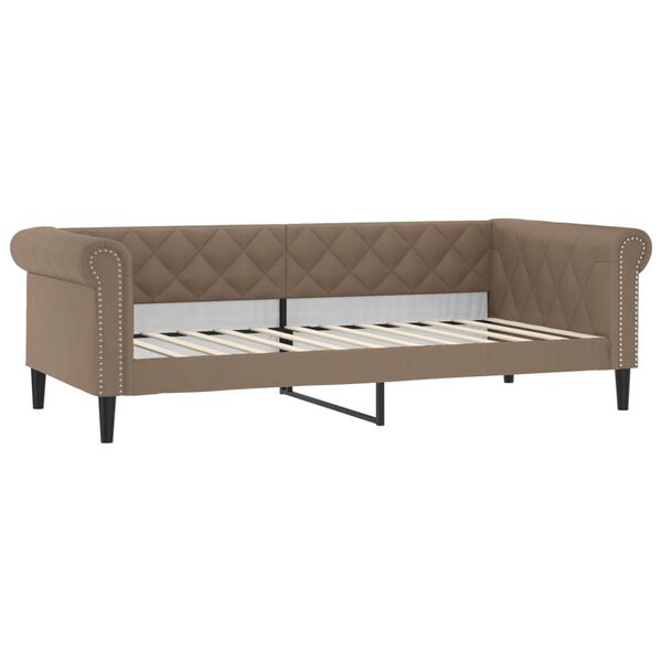 vidaXL Lit de jour cappuccino 80x200 cm similicuir