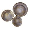 HSM Collection Ensemble de bols d&eacute;coratifs 3 pcs
