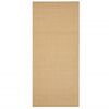 vidaXL Tapis Sisal naturel 66x150 cm