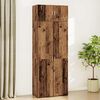 vidaXL Armoire de rangement 3 pcs Bois ancien