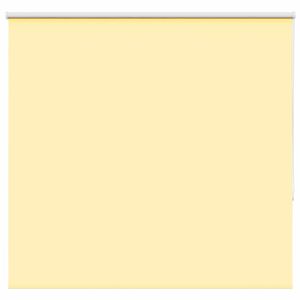 vidaXL Store enrouleur occultant jaune largeur du tissu 141,6 cm