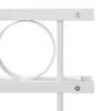 vidaXL &Eacute;l&eacute;ment de cl&ocirc;ture Assen Blanc 170 x 100 cm Acier