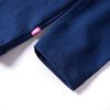 T-shirt enfants &agrave; manches longues bleu marine 116